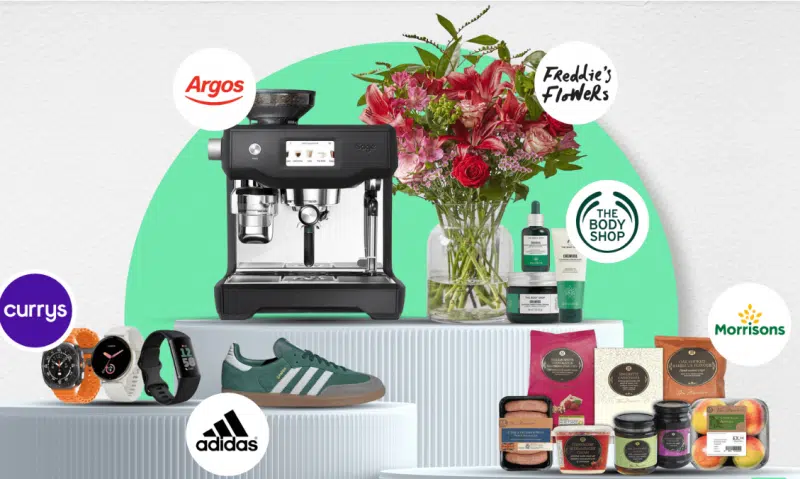 create rewards discounted brands for christmas gifts in the uk