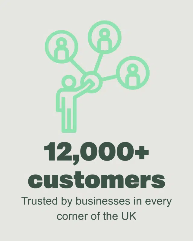 createpay card machine 12000 customers