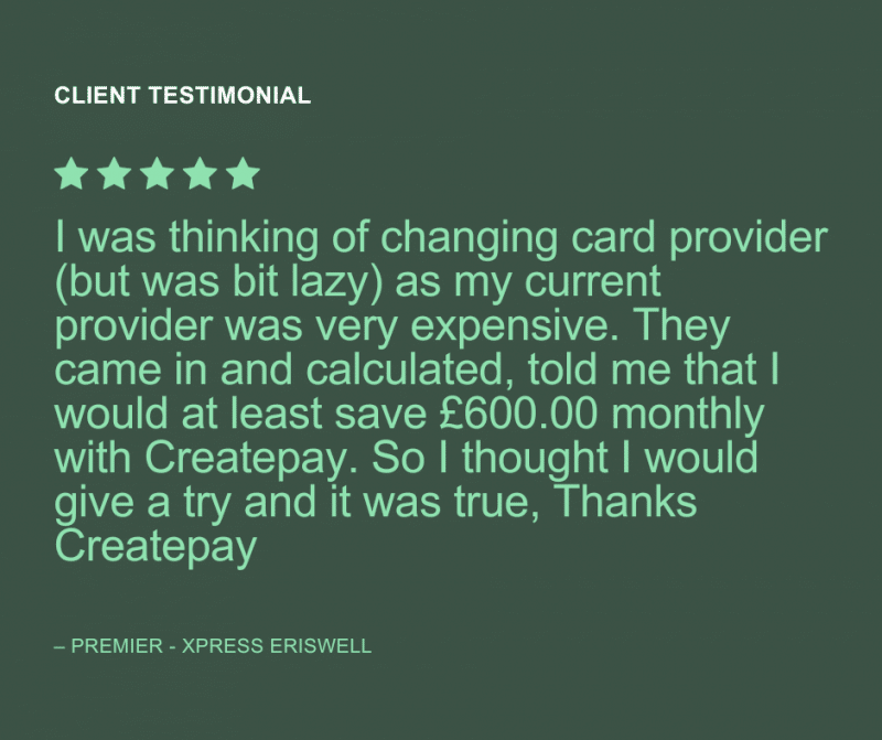 createpay review 5 star
