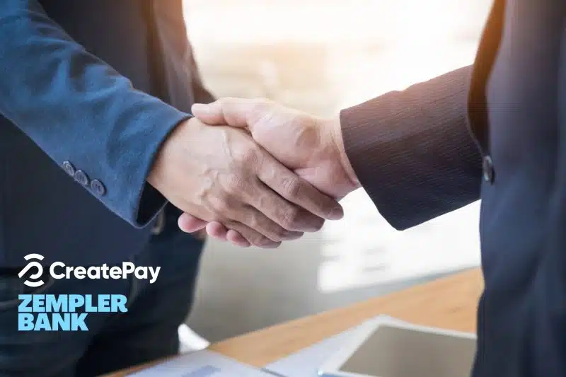 zempler bank and CreatePay partner