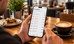 viewing transactions on the createpay app