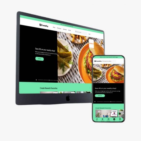 Screen of using Create Rewards